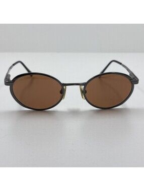 VTG Serengeti 6543 ENVOY Metal Gunmetal Y2K Sunglasses, Glass Drivers Lens Japan